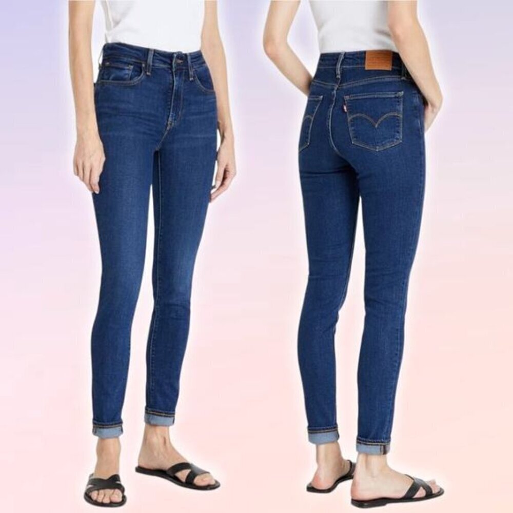LEVI'S Premium High Rise Skinny Jeans Sz 27